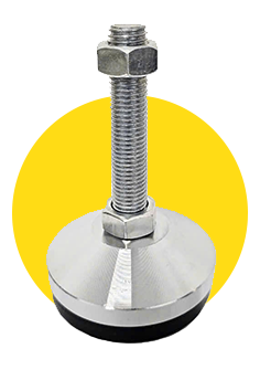 Chân tăng chỉnh cho tải nặng cao su chống trượt