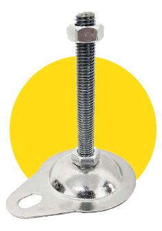 Chân tăng chỉnh hình quả trám