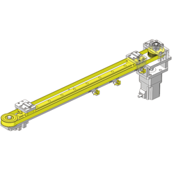 Cơ cấu dẫn động dùng puly răng