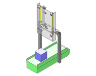Cơ cấu cửa chặn quá tải
