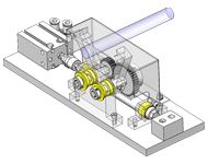 Cơ cấu kẹp phôi 